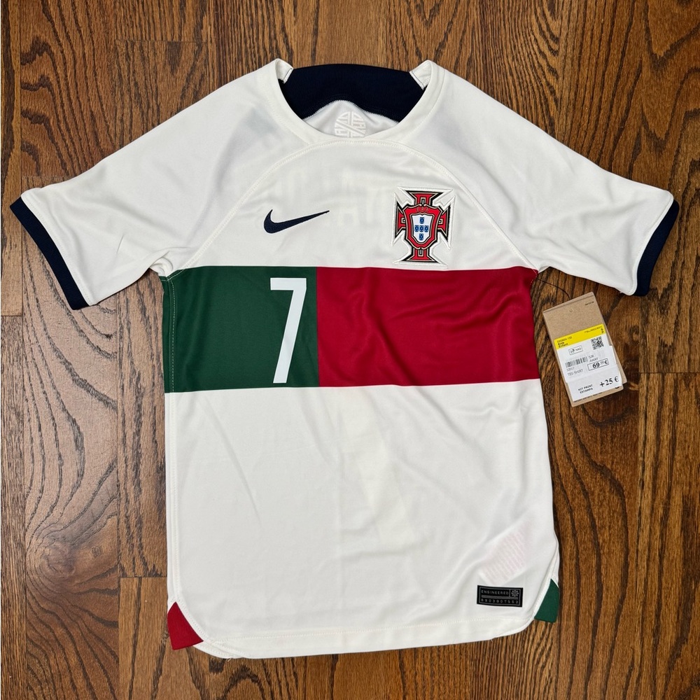 Nike Kids Portugal Emblem Jersey - Ronaldo